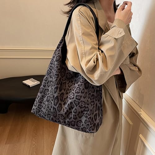 Straw Hobo Bag for Women 2026 Boho Woven Beach Purse Large Summer Straw Tote with Lining Black Raffia Shoulder Bag | straw material - color: Leopard Purses-coffee