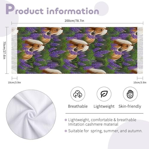 Scarfs for Women Fall Winter Scarves Shawls and Wraps for Evening Dresses - color: Design10