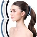 RC ROCHE 6 Pcs Banana Hair Clip Thin Hair Fine Ponytail Maker No Slip Small Claw for Women Secure Grip Jaw Clamp Cute Strong, Medium Coastal Serenity Trio - color: (Medium) Coastal Serenity