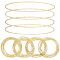 4 Pcs Waist Beads for Women - Gold Waist Beads for Weight Loss Summer African for Women Beach Bikini - Jewelry Belly Bead Chains Belly Necklace Stomach Jewelry Chain