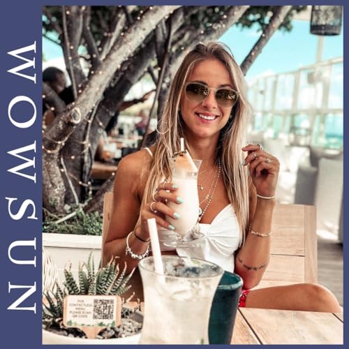 WOWSUN Retro Polarized Sunglasses Womens Trendy Round Classic Glasses - color: 3 Pack: Brown Gradient Brown+tortoise Brown+black