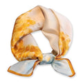 Ciormis 100% Mulberry Silk Scarf-Women's 21''/27''Square Silk Hair Head Scarf Neckerchief with Gift Packaged - color: 21''x 21''-style 09-oil Painting