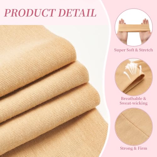 QIUTIMIY Headbands for Women Non Slip - 6 Pack Soft Stretchy Cotton Hair Bands for Women’s Hair – Fashion Sports Headbands for Yoga, Workout, Running, Gym, Daily Wear（Style 5） - color: Style 5