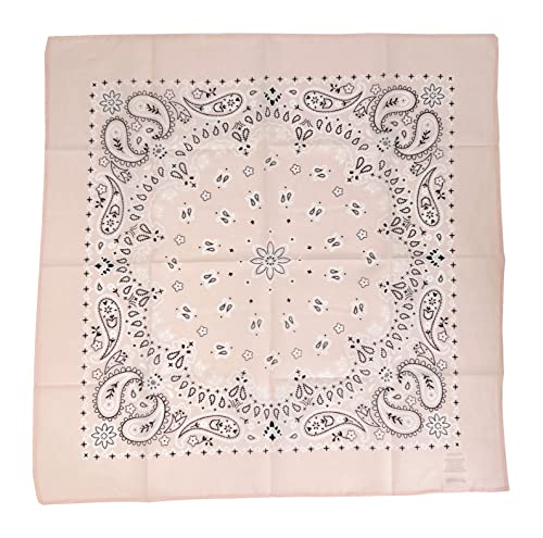 Bandanas Gift Set 12 Pack Soft Thin Handfeel Cotton Bandanna Scarf for men - color: Crystal Rose