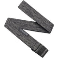 Arcade The Original Slim Unisex Adventure Belt, Narrow Width Elastic Stretch Webbing, Micro Adjust Buckle - color: Ranger Slim - Heather Black - Recycled