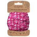 Karma Pink Poppy Headband for Women - Medium - Fabric Headband and Stretchy Hair Scarf - Dark Pink - color: Pink Poppy, size: 1 Count (Pack of 1)