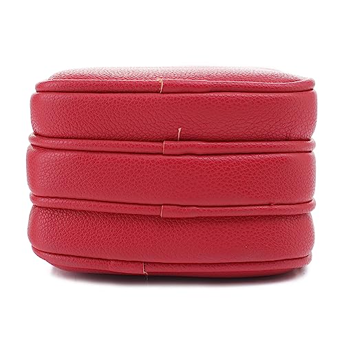 Mali+Lili, Josie Triple Zip Crossbody Bag - color: Red