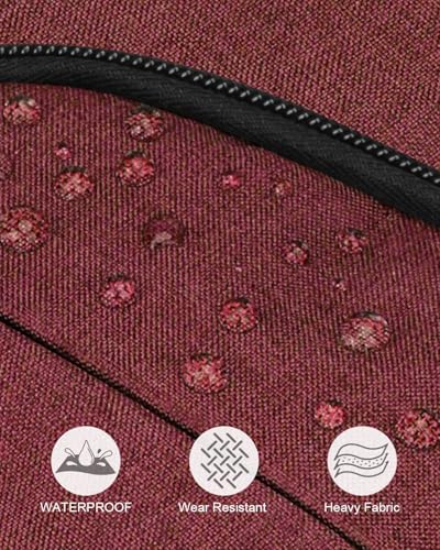 Pritent Crossbody Bags for Women Man Waterproof Sling Bag Backpack Trendy Casual Cross Body Bag with Convertible Shoulder Strap Chest Bag for Camping Hiking Travel Essentials (Wine, Medium) - color: Wine, size: Medium