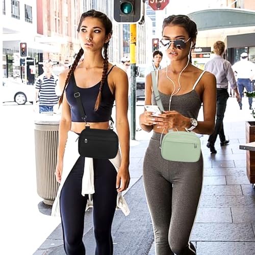 MAXTOP Small Crossbody Bags for Women Belt Bag Fanny Pack with Adjustable Strap - color: Green, style: Small Crossbody Bag