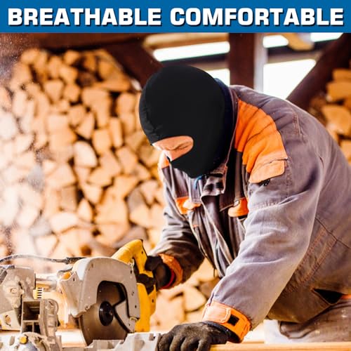 Xeoxarel 6 Pack Balaclava Ski Mask for Men/Women, Full Face Cover - color: 6 Pack Ski Mask for Men - Navy Blue
