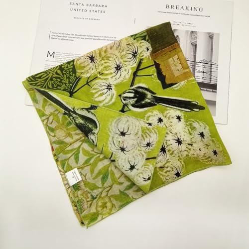 Large Cotton Bandana Lightweight Head Hair Scarf Headbands Wraps Cover Handkerchiefs for Women Men 25 x 25 inch - color: Rt25