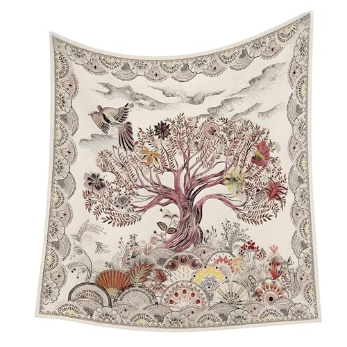 Premium Floral Scarf for Women 35x35 Square Silk Feel-Lightweight Scarves Headscarf Bandanas Wrapping Handbag - color: Artistic Illustration Pink