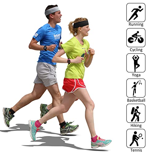 TERSE Hair Bands for Women's Hair Thin Cloth Headbands for Women Soft Stretchy Head Bands Solid Hair Hands - color: Headbands Color-D