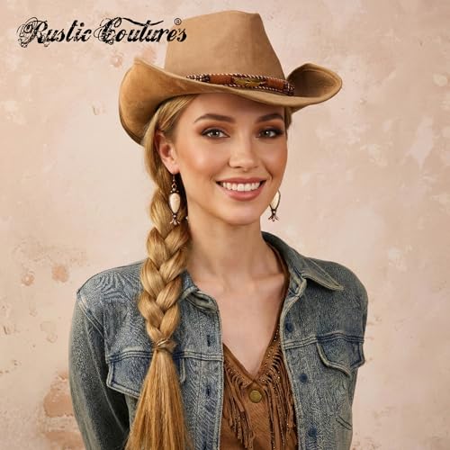 Montana West Rustic Couture's Large Western Concho Metal Belts for Women Cowgirl - color: Moonstone White-g