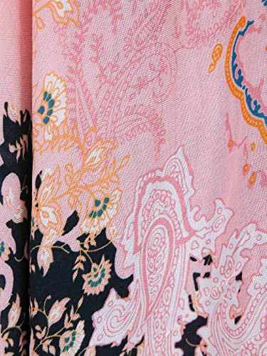 Breezy Lane Kimonos for Women Swimsuit Coverups Beach Cover Up Swimwear Cardigan Summer - color: Blackpink Floral