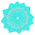 12 Pack Bandanas Unisex Paisley Cowboy Bandanas Bulk Multi Purpose Headband Scarf for Men Women Costume - color: Mint Green, style: Classic