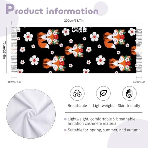 Scarfs for Women Fall Winter Scarves Shawls and Wraps for Evening Dresses - color: Design17
