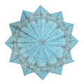 6 Pack 12 Pack Bandanas 2 Sides Printed 22inch Unisex Cowboy Kerchiefs - color: Light Blue-12 Pack