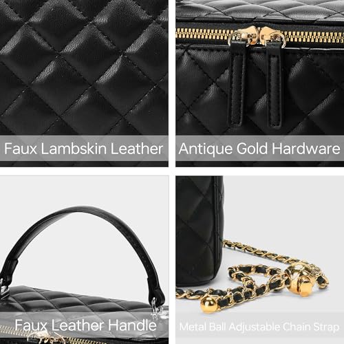 Women's Compact Crossbody Handbag with Adjustable Strap