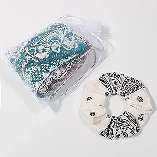 Artilady 6 Pack Wide Boho Headbands for Women - Soft Yoga Elastic Hair Bands for Girls Workout Running Sport Headwrap Non-slip Breathable (Patterned) - color: 6pcs Patterned