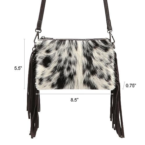 Montana West Western Purse for Women Crossbody Bag Wristlet Clutch Purse - color: A4 Coffee