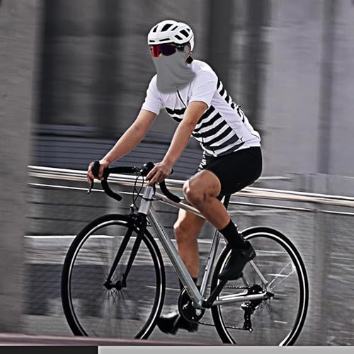 Xeoxarel 6 Pack Balaclava Ski Mask for Men/Women, Full Face Cover - color: Multicolor (Black, Grey, White, Orange, Red, Green)