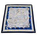 K-Elewon Large Square Scarf 43" Silk Scarf Fashion Scarves Silk Feeling Hair Wrapping Scarfs Night Sleeping Headscarf - color: Vb26