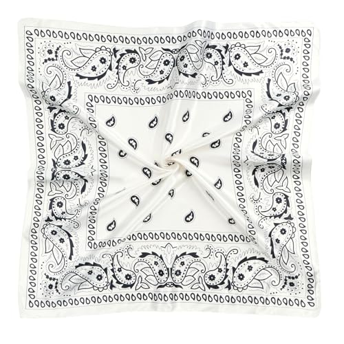 QIUTIMIY 35"x35" Like Silk Head Scarf for Women Satin Feel Large Square Scarf for Hair Wrapping and Sleeping Fashion Bandana - color: (90cm)square Scarf 7