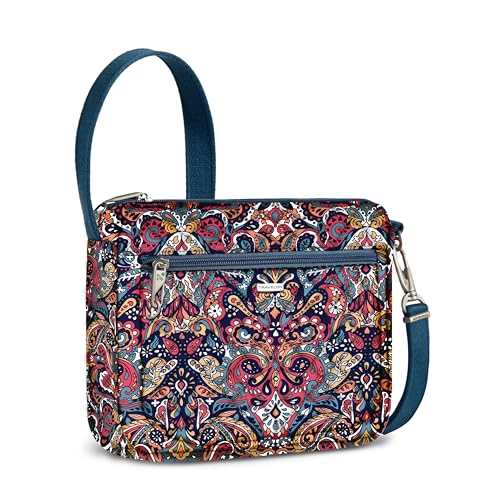Travelon Anti-Theft Classic Small East/West Crossbody - color: Summer