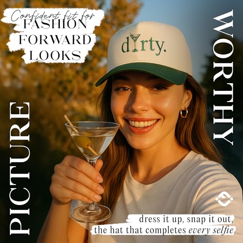 Funky Junque Vintage Canvas Snapback Hat - Adjustable 2 Tone Cap for Men Women - Put It On My, Cowboy, Girl Dad, Funny - color: Dirty - Green/Beige