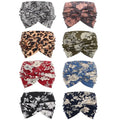 DRESHOW 8 Pack Headbands for Women Yoga Knotted Headbands Elastic Criss Cross Hair Accessories Sports Head Wrap Non Slip - color: 08 Pcs: Printed Turbans Ea