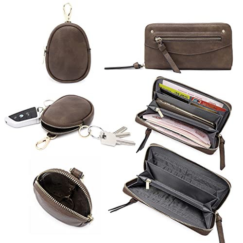 lapsting Hobo Bags for Women Handbags Purse Ladies Boho Shoulder Bag Crossbody Purses Faux Leather - color: A - 15.2inch Coffee - Gold Hardware