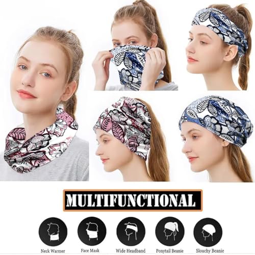 Women's Slouchy Beanie Cap Chemo Headwear Hats Scarf - color: I - Purple Blue