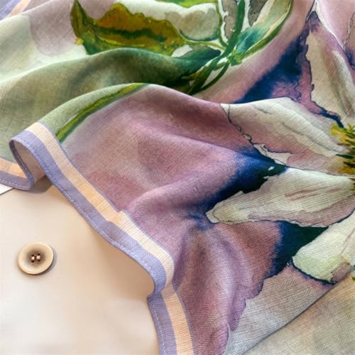 K-Elewon Women Medium Square Scarf Head Scarf Neck Scarf Hair Scarf Head Sleeping Wraps Bandana Scarfs for Women - color: V09
