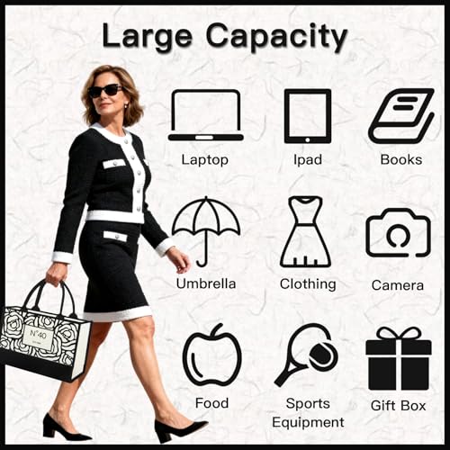 50th/60th/70th/40th/30th/80th Birthday Gifts for Women Her, Birthday Gifts Tote Bag for Mom Wife Aunt Friends - style: 40th