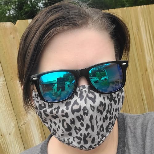 Eyegla Sunglasses Bulk Party Sunglasses Pack 80s Shades Eyewear Set for Men Women 8/10/20/30Pack - color: Black Frame+blue Mirror Lens 10 Pack