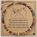 Inspirational Gifts Bracelets for Women: Mothers Day Birthday Gifts for Mom Women Friends Sister - Healing Natural Stone Beads Bracelets Thinking of you Get Well Soon Gift for Women - color: A-J JASPER STONE-NO MATTER