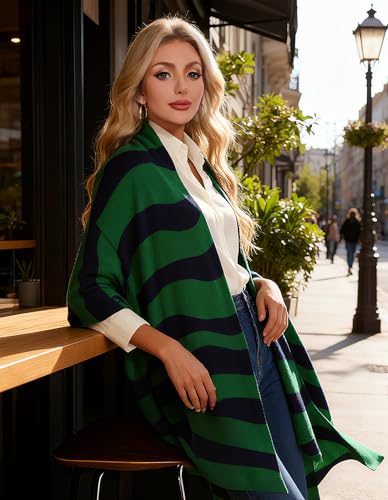 PULI Women's Pashmina Shawl Wraps for Evening Dress Large Scarf Blanket Long Wedding Bridal Winter Warm Shoulder Wrap - color: Wave-jade