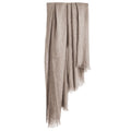 Harewom Lightweight Gauze Linen Feeling Shawl Wraps for Women Beach Summer Scarf for Evening Wedding Dresses - color: Shawl Wraps - Khaki