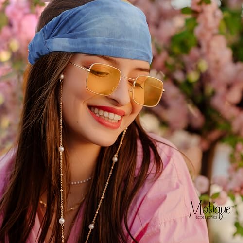 Motique Accessories Pink Stretchy Headwrap Tye Dye Boho Wide Hair Band Yoga - color: Pink