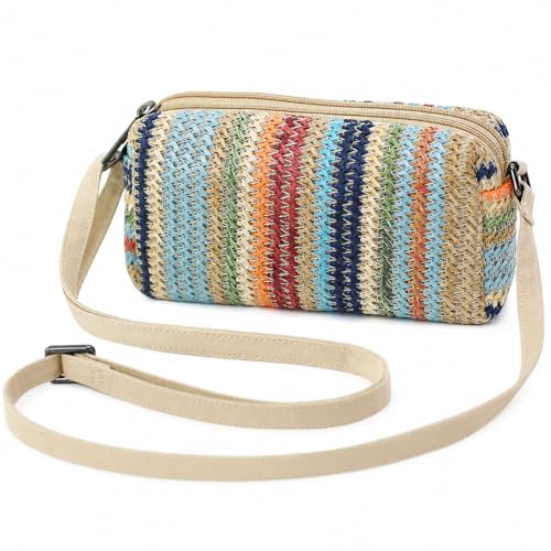 Small Crossbody Bag for Women - color: Bluestripe