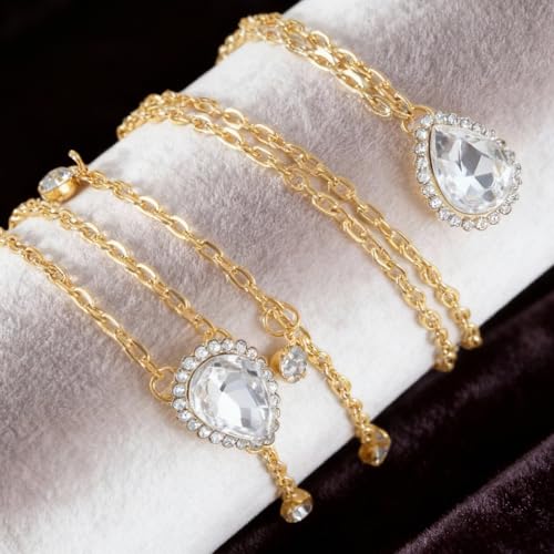 Back Necklace for Backless Dress Body Chain Jewelry for Women Adjustable Rhinestone Chain Necklace Bridal Jewelry for Weddings Summer Vacation - color: A1:body chain
