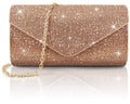 PACETAP Rhinestone Clutch Purses for Women, Sparkly Glitter Evening Bags Handbag for 1920s Party Wedding Prom(Champagne) - color: Rhinestone Champagne