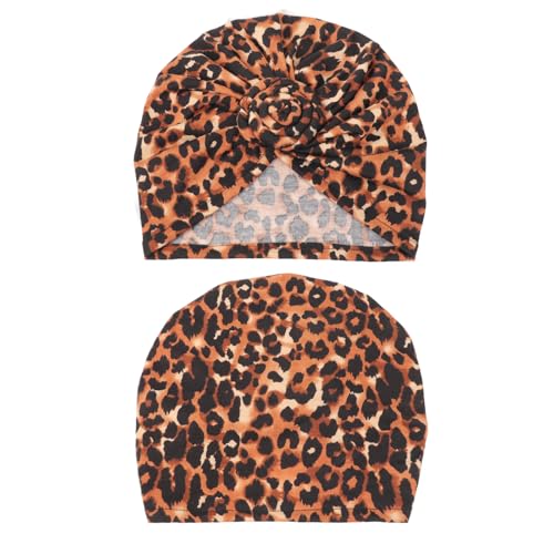 DRESHOW 5 Pack Knotted Headwraps for Women African Turban Pre-Knotted Beanie Headwraps Hair Covers - color: 5 Pack Knotted: Floral Prints