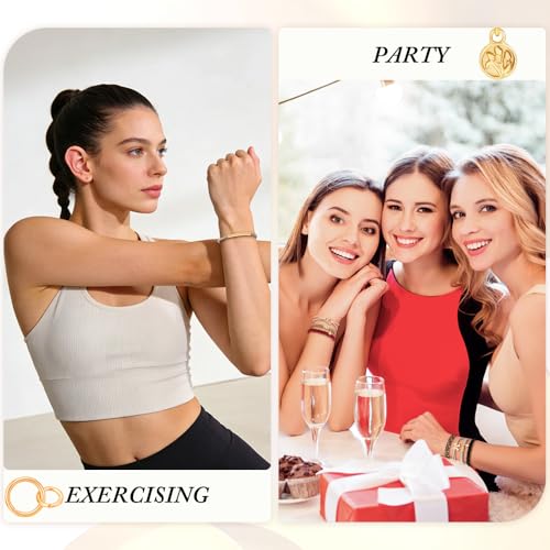 DIYDEC 10PCS Hair Ties Bracelet for Women 5 Styles Soft Braided Boho Hair Bands Elastic No Damage Hair Ties for Girls thick Thin Long Curly Hair Accessories(RED) - color: RED