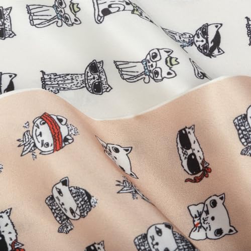 RIIQIICHY Hair Scarf for Women Like Silk Scarves Headband Neck Scarfs Twilly Purse Accessories - color: C010