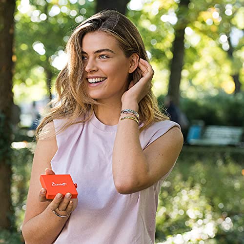 Carviell Bracelet - Gifts for Women – Inspirational, Friendship, Love, Mom, Daughter, Sister, Christian, Graduation, Memorial & Wedding Gifts – 100+ Phrases – Stainless Steel, Gift-Ready - style: BADASS Gift - Best F##king Bitches
