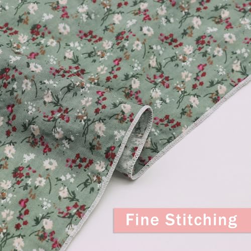 Bandanas for Women Men 21"x21" Floral Headband Scarf Versatile Hair Bandana Square Head Scarf - color: Flowers in Rain