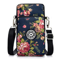 JANKS Small Crossbody Bags for Women Mini Cell Phone Purses Handbag Shoulder Bag - color: 013 Flower