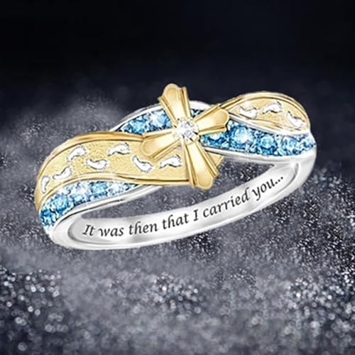 Cross Ring for Women Gold and Silver Cross Ring Rhinestone Boho Statement Fashion Jewelry Rings Anniversary Birthday Gifts for Women